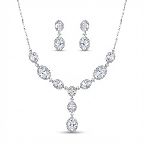 گردنبند و گوشواره ست